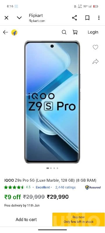 Vivo iQOO Z9s Pro 5G White Mobile - Mobile Phones - Keshod - Image 3