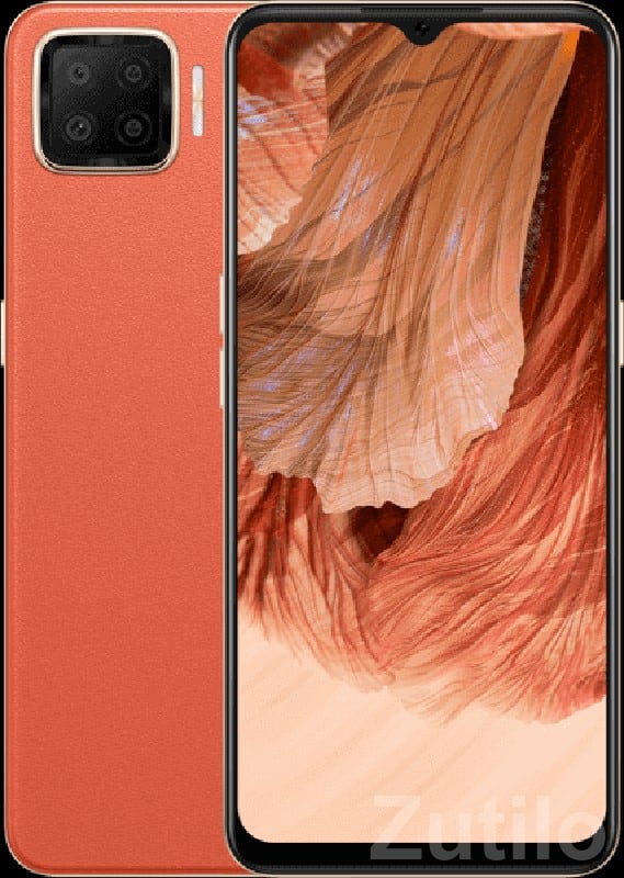 Oppo F17 Sunset Orange Smartphone
