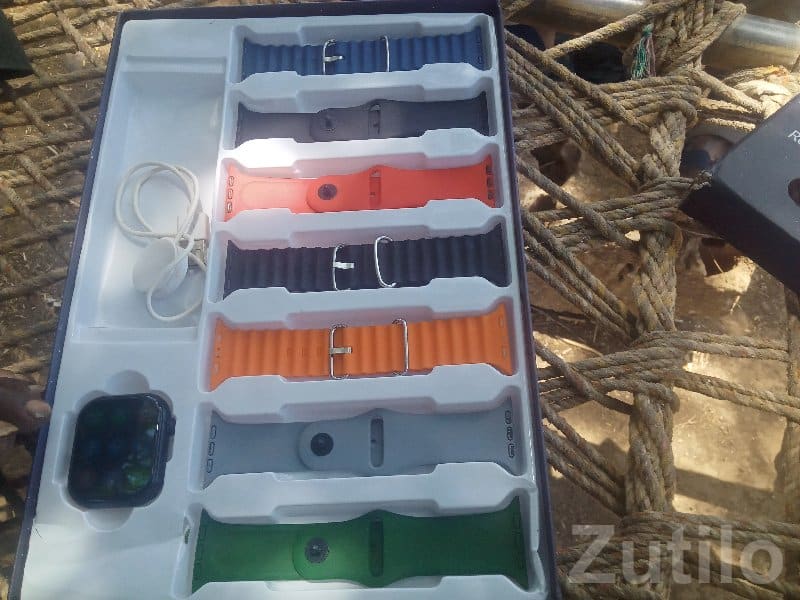 Smart Watch Combo With 7 Color Straps - Smart Watches - Keshod - Image 3