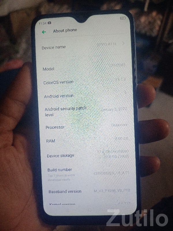 Oppo A11k 2GB/32GB Android Smartphone Oppo A11k 2GB/32GB Android Smartphone