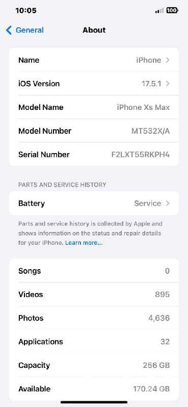 iPhone XS Max 256GB – iOS 17 Ready