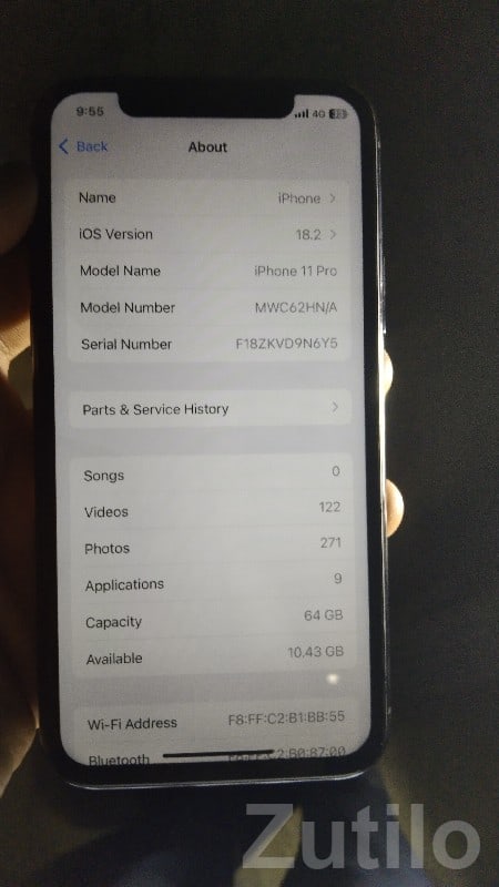 Apple iPhone 11 Pro – Space Grey - મોબાઇલ ફોન - સાવરકુંડલા - Image 3