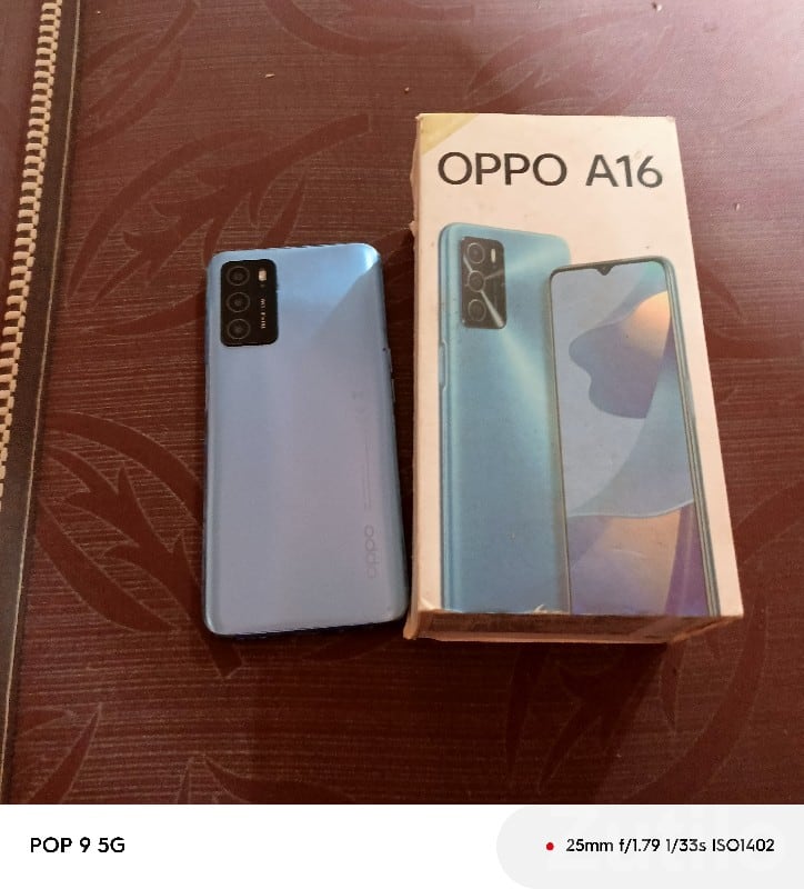 OPPO A16 5G Blue Smartphone OPPO A16 5G Blue Smartphone
