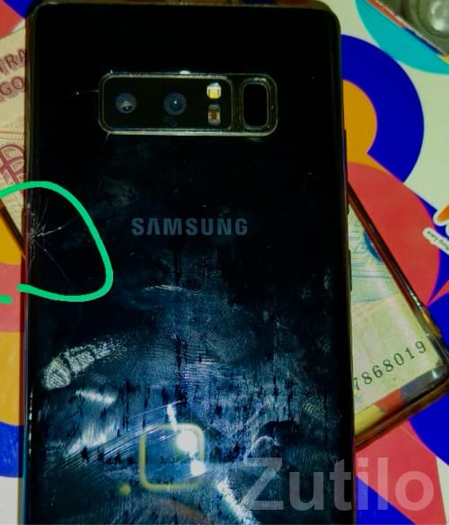 Samsung Galaxy Note 8 Black Phone - Mobile Phones - Jamjodhpur - Image 2