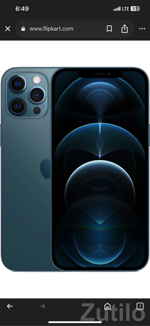 Blue Triple‑Camera Premium Smartphone