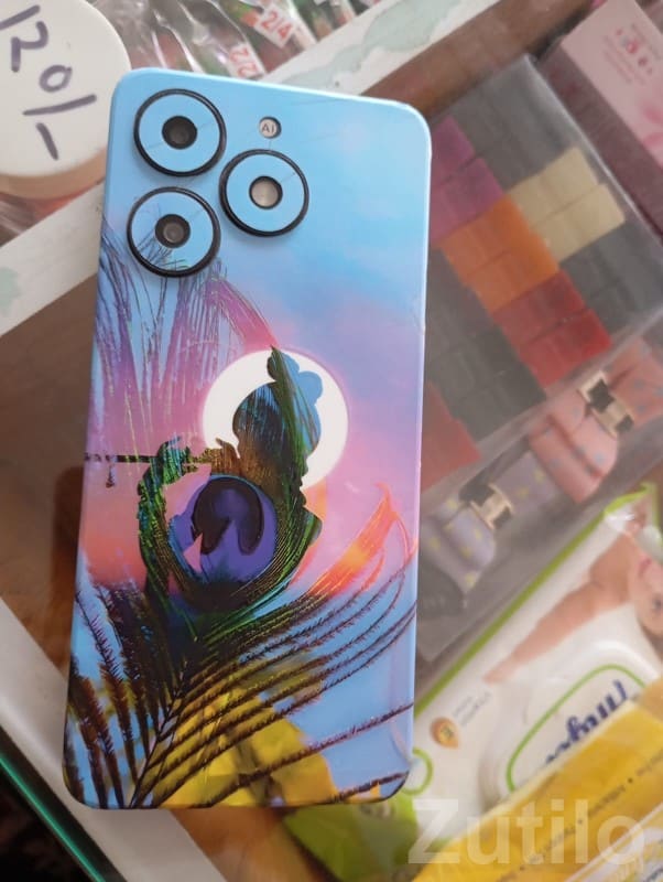 Stylish Smartphone With Krishna Back Cover - Mobile Phones - Kutiyana - Image 2