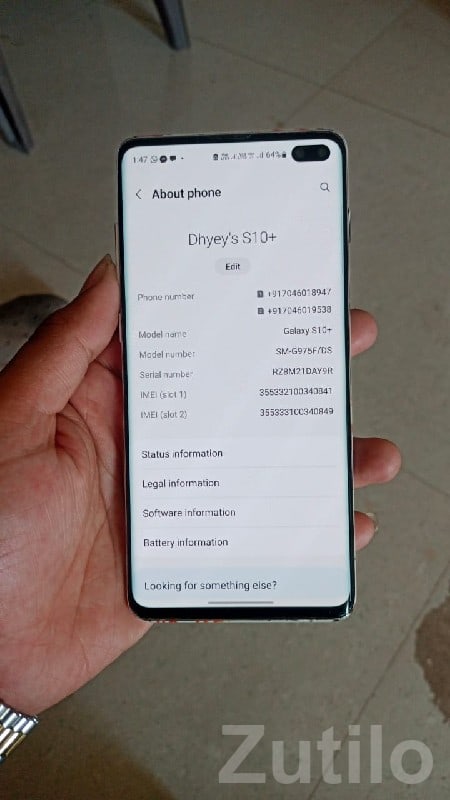 Samsung S10 Plus AMOLED Dual SIM Phone - Mobile Phones - Bhesan - Image 2
