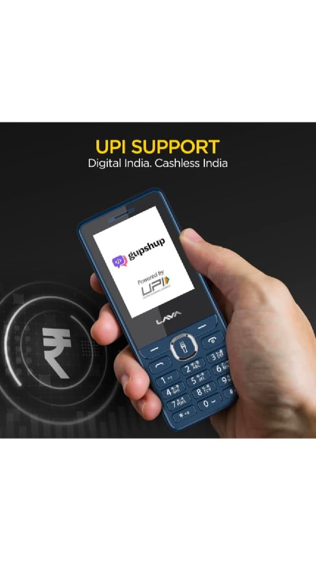 Lava Keypad Mobile with UPI Support