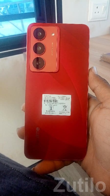 Realme 14x 5G Red Triple Camera Phone Realme 14x 5G Red Triple Camera Phone