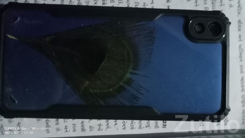 Used Redmi 7A with Back Cover