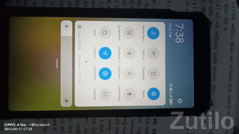 Used Redmi 7A with Back Cover - મોબાઇલ ફોન - ભેસાણ - Image 3