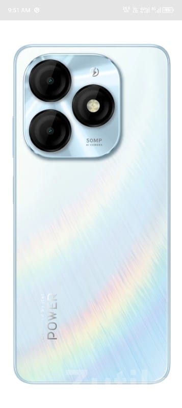 Iris Blue 50MP Triple Camera Smartphone