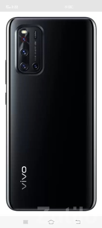 Vivo Black Smartphone with Triple Camera Vivo Black Smartphone with Triple Camera