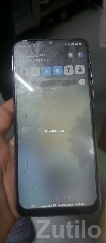 Vivo Y20 Smartphone – Sleek Black Finish - મોબાઇલ ફોન - ઊના - Image 2