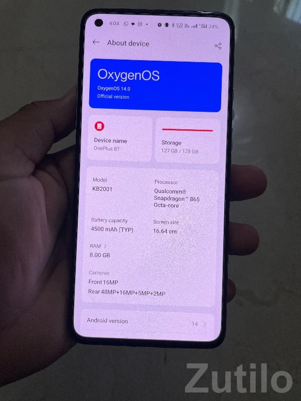 OnePlus 8T Aquamarine Green 5G Phone - Mobile Phones - Keshod - Image 3