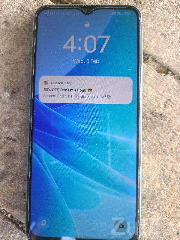 Oppo A57 Smartphone – Sleek Black Display