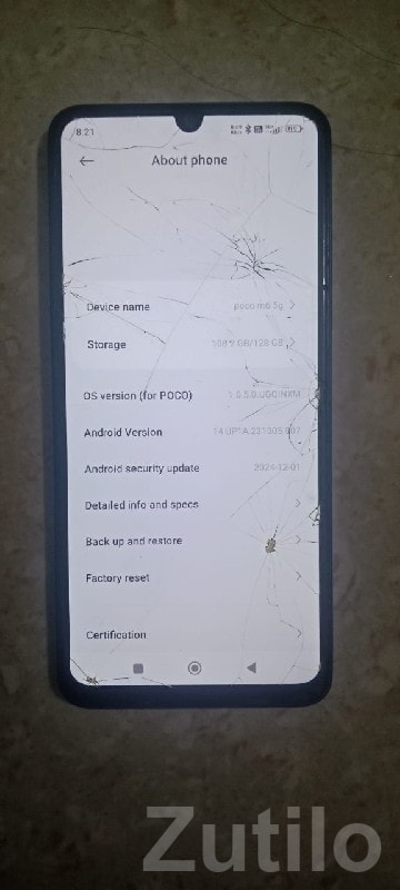 POCO M6 5G 128GB Used Smartphone POCO M6 5G 128GB Used Smartphone