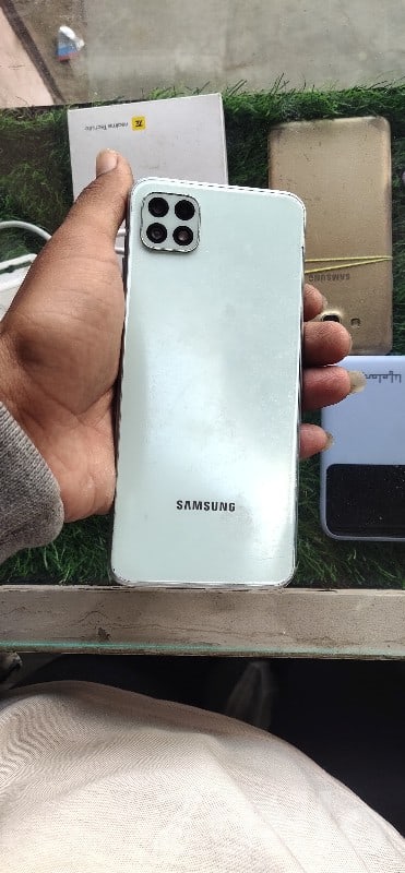 Samsung Galaxy A22 5G 8GB 128GB (Cracked) - મોબાઇલ ફોન - ભાણવ - Image 2