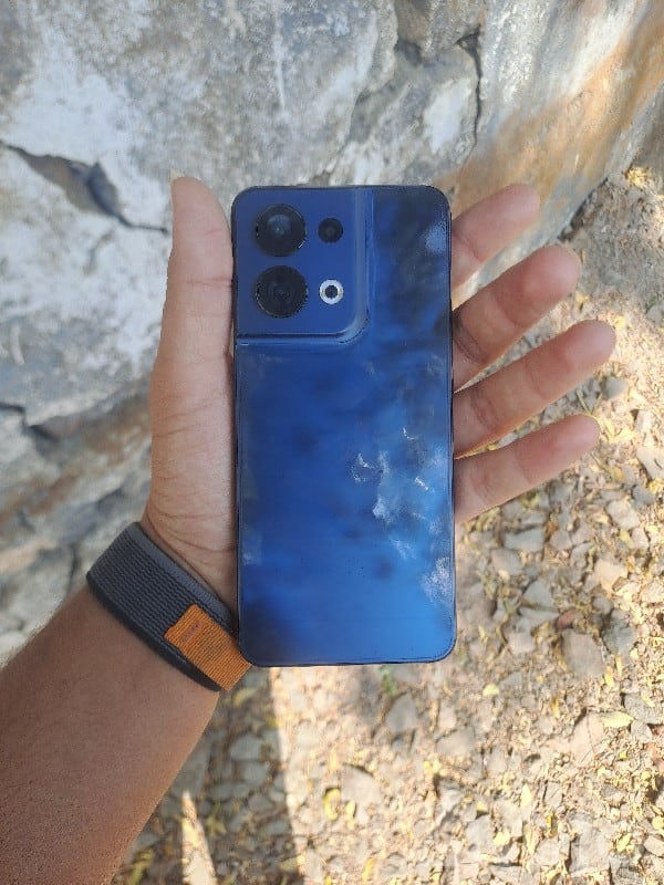 OPPO Reno 8 Smartphone Blue