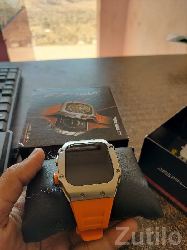 Fire Boltt Smart Watch with Orange Strap - સ્માર્ટ વોચ - કલ્યાણપુર - Image 2