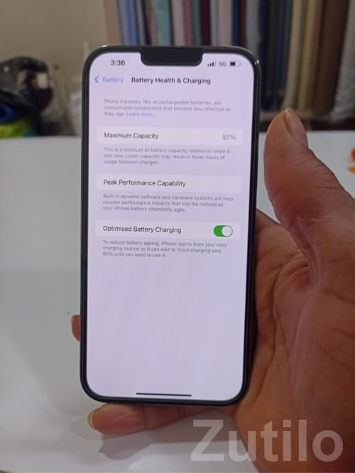 Apple iPhone 13 Pro Max 128GB for Sale - મોબાઇલ ફોન - રાજકોટ શહેર - Image 3