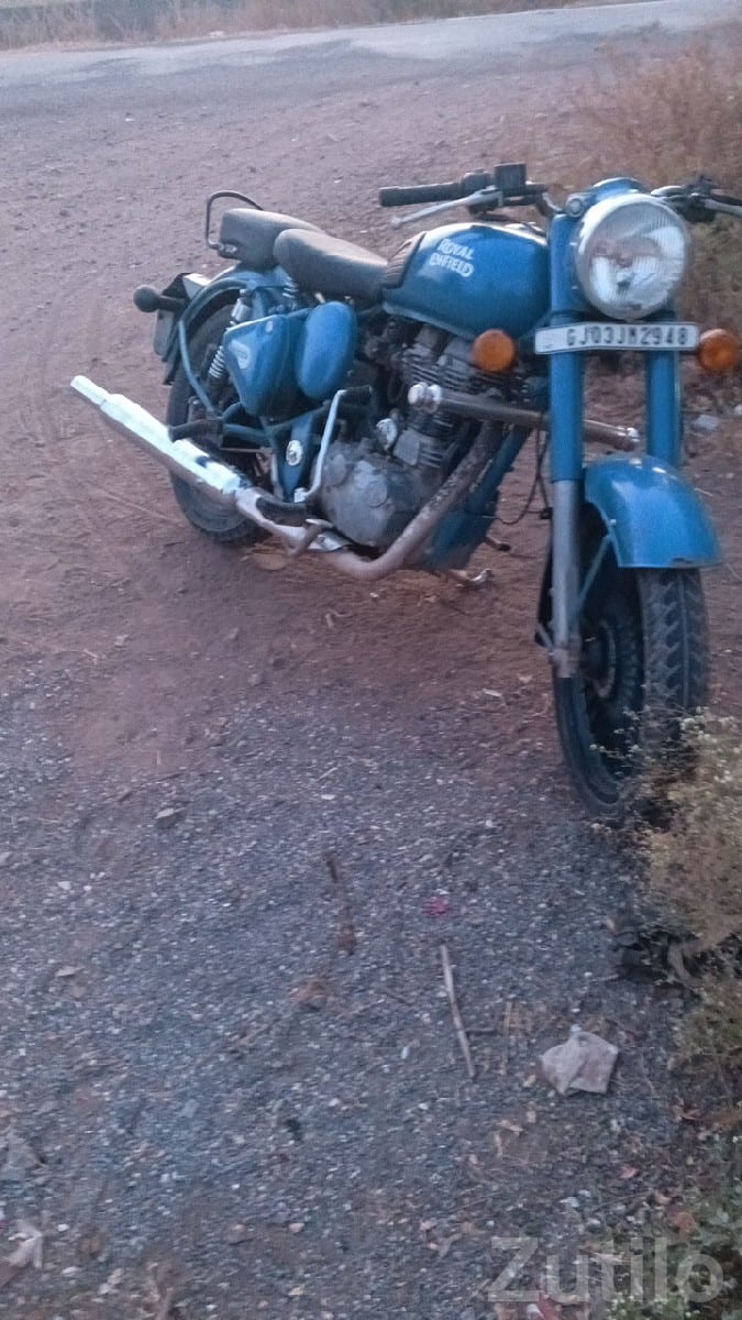 Royal Enfield Bullet 2017 Blue Bike