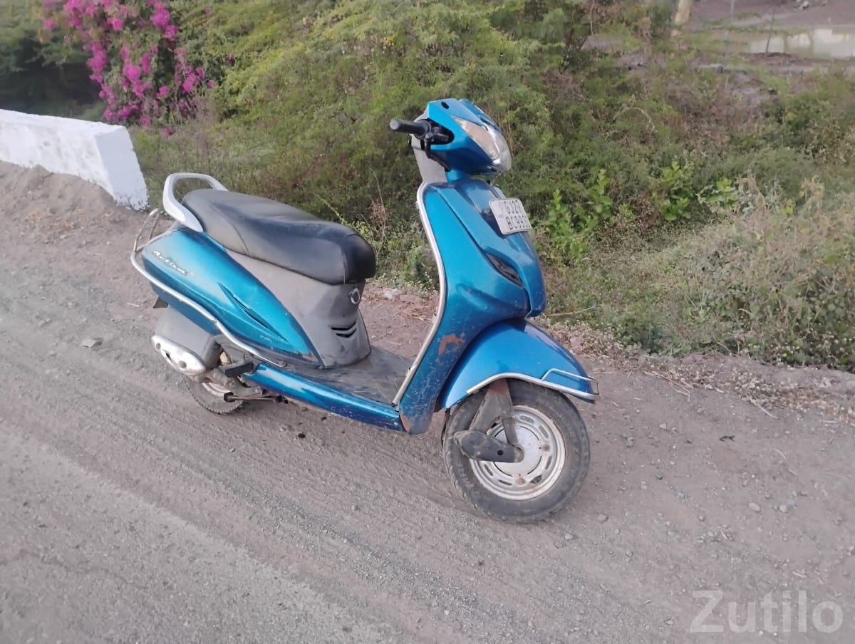 Honda Activa 2016 Used Scooter Blue Honda Activa 2016 Used Scooter Blue