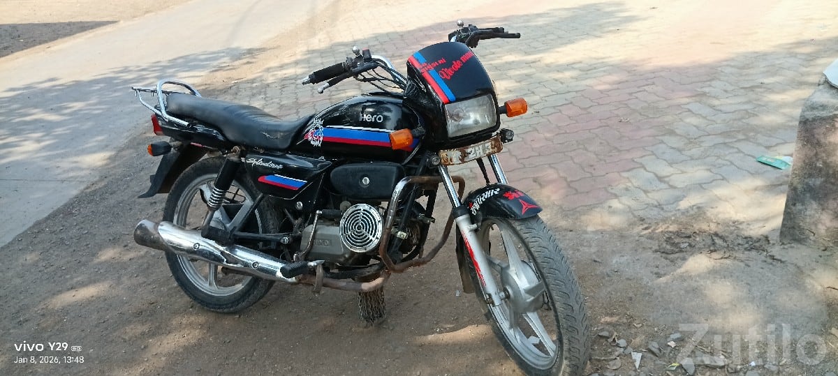 Hero Splendor used bike black 2018