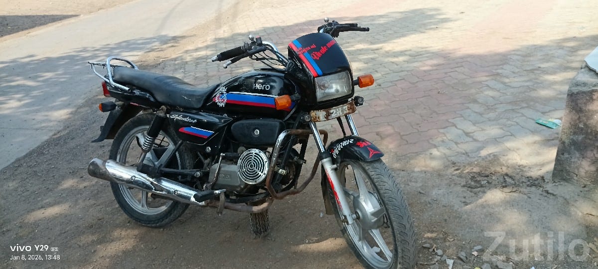 Hero Splendor used bike black 2018 - Bikes - Bhesan - Image 2