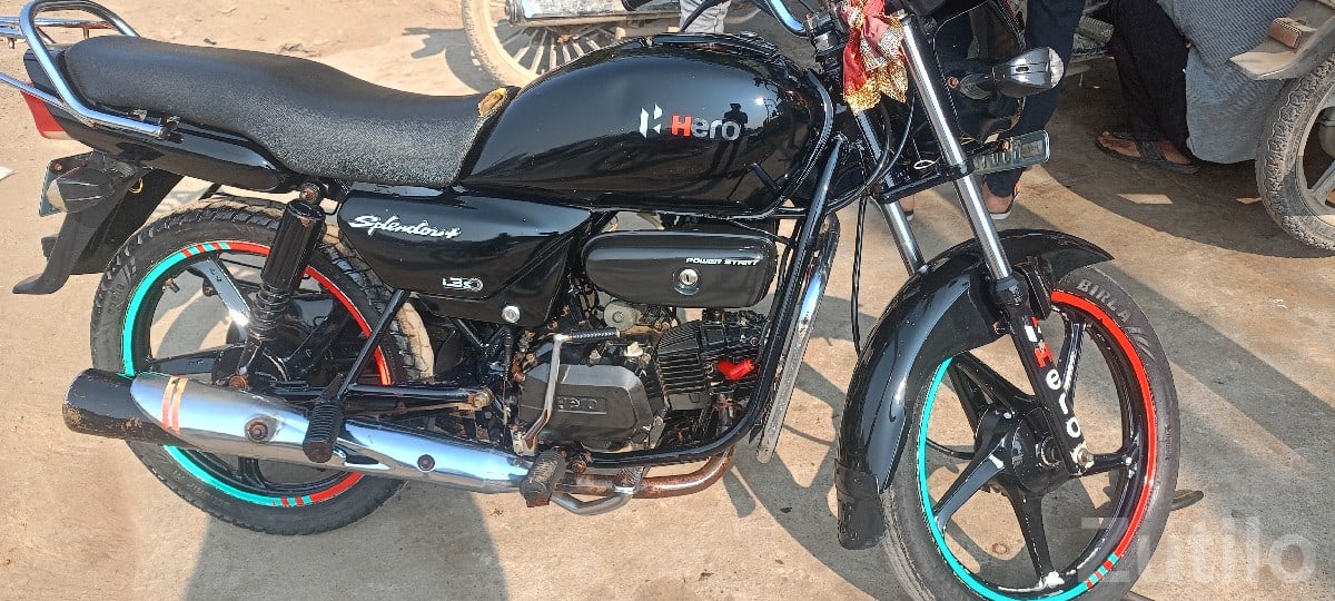Hero Splendor Plus 2016 Black Bike