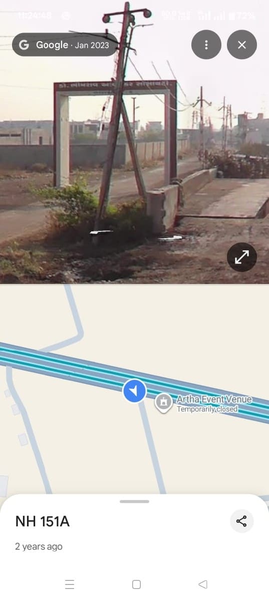 Dwarka Highway Theba 4200 Sq Ft Plot - જમીન અને પ્લોટ - ટંકારા - Image 2