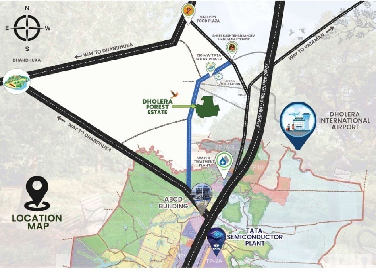 Dholera Forest Estate Residential Plots - Land & Plots - Bavla - Image 2