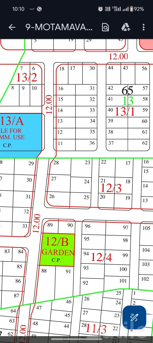 Residential Plot for Sale in Mota Mava Rajkot