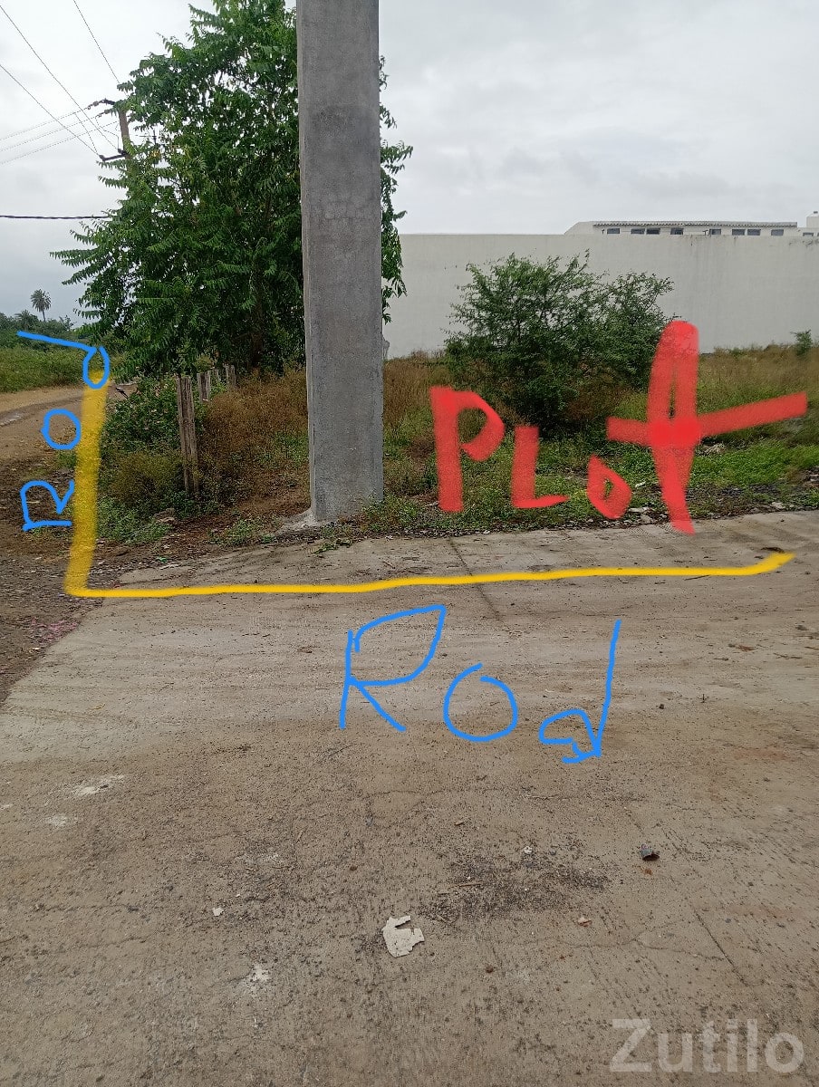 Corner Residential Plot 52x52 for Sale - Land & Plots - Lodhika - Image 2