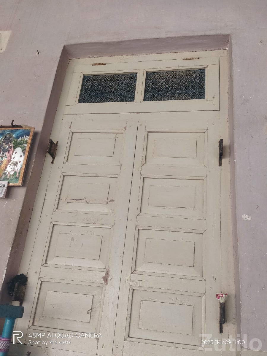 Wooden Main Door With Upper Vent Window Wooden Main Door With Upper Vent Window