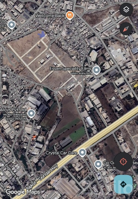 Industrial Corner Plot for Sale Shapar