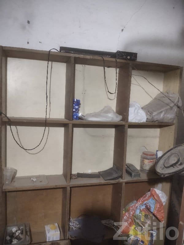 Wooden Wall Storage Rack Shelf Unit