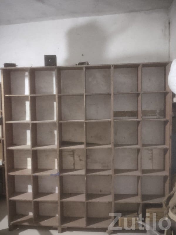 Wooden Wall Storage Rack Shelf Unit - કબાટ અને સ્ટોરેજ - જસદણ - Image 2