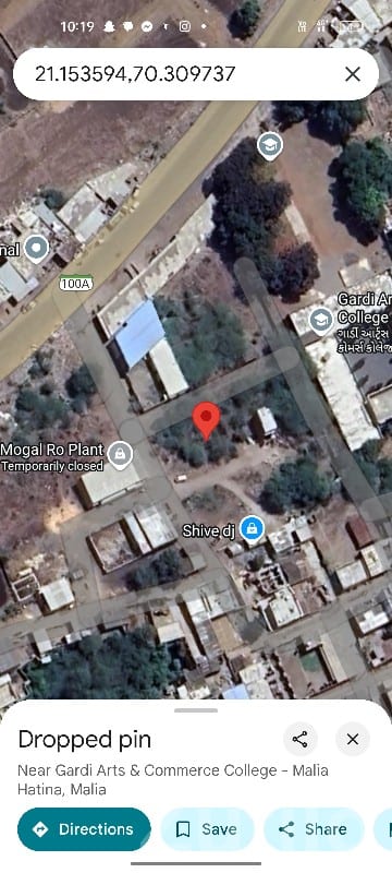 Residential Plot Near College, Maliya Hatina - જમીન અને પ્લોટ - માંગ્રોળ - Image 2