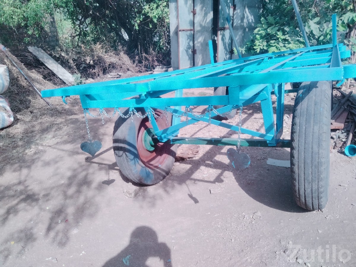 Heavy Duty Two-Wheel Farm Cart Trailer
