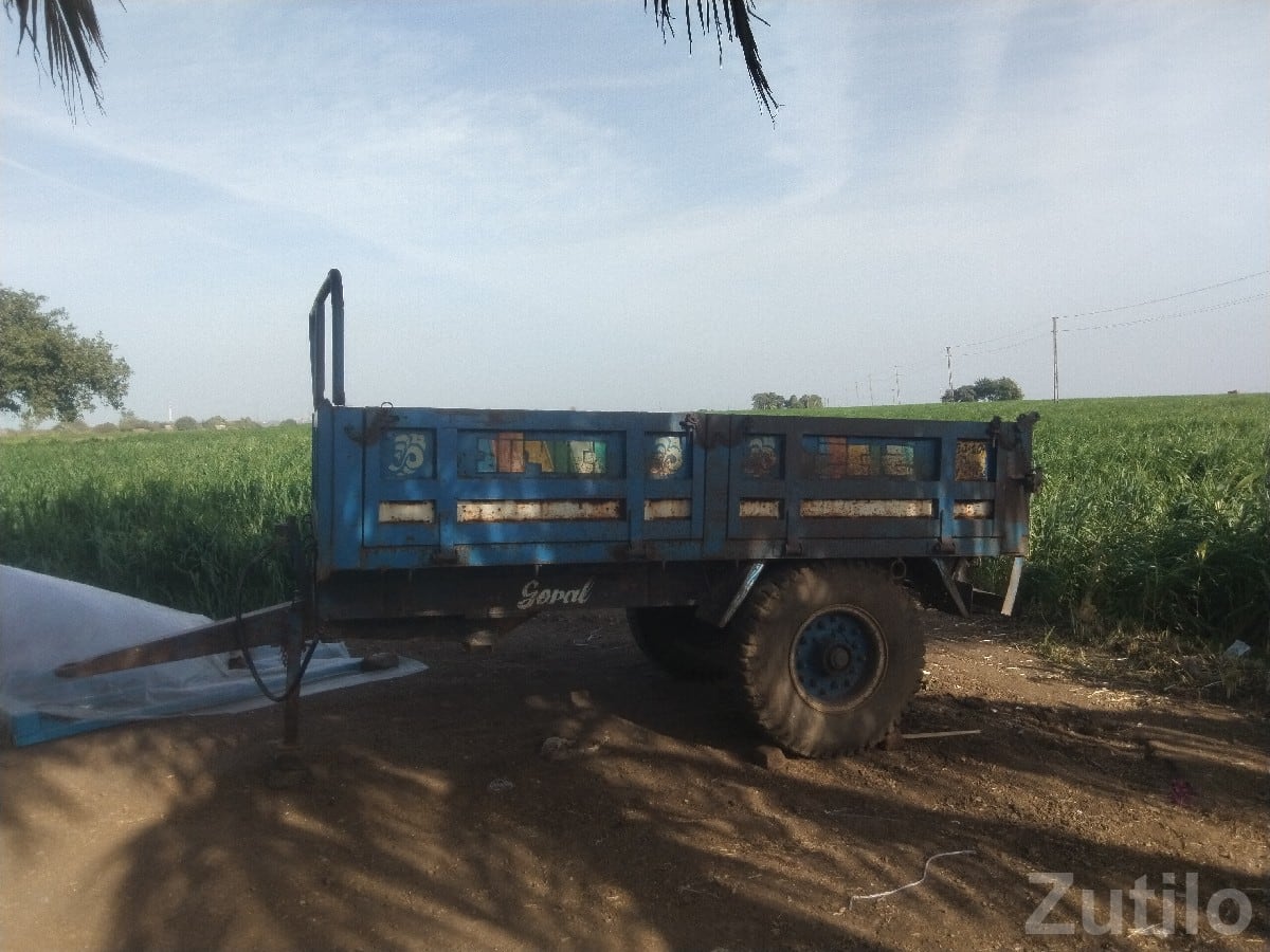Heavy Duty Farm Trailer Trolley for Sale - Construction Vehicles - Khambhalia - Image 3