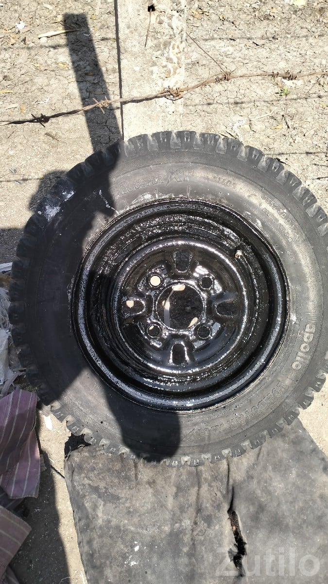 Apollo Chhota Hathi Tyre with Rim - Auto Parts - Dhoraji - Image 3