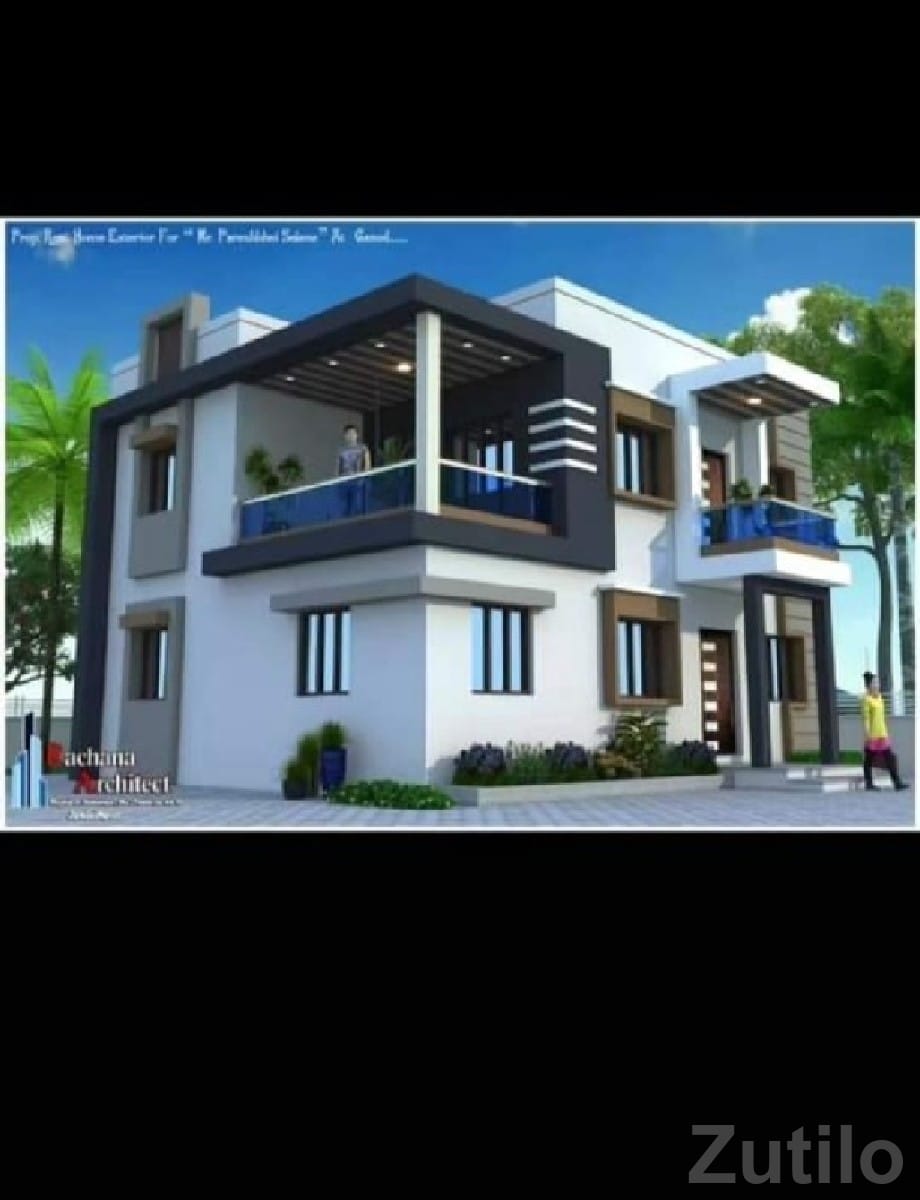 Colorful Modern Double Floor House Design - ઘર વેચાણ માટે - ઉપલેટા - Image 3