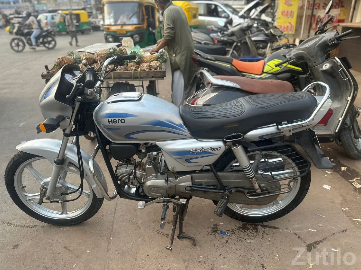 Hero Splendor 2016 Used Bike Silver
