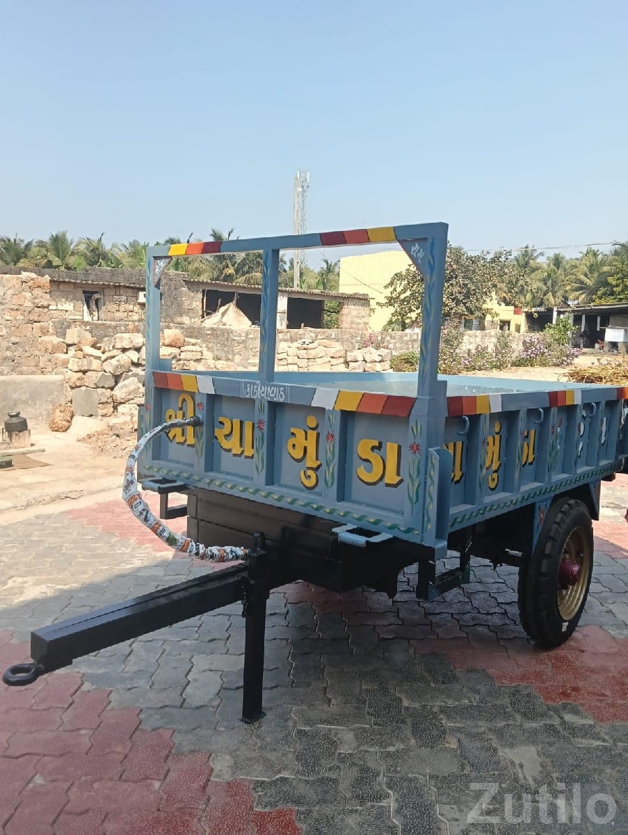 Heavy Duty Tractor Trolleys for Sale - બાંધકામના વાહનો - કોડીનાર - Image 2