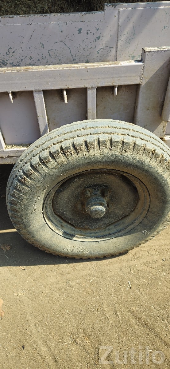 Heavy Duty Farm Trailer Gaadu 9.5x3.5 ft - Trucks & Lorries - Keshod - Image 3