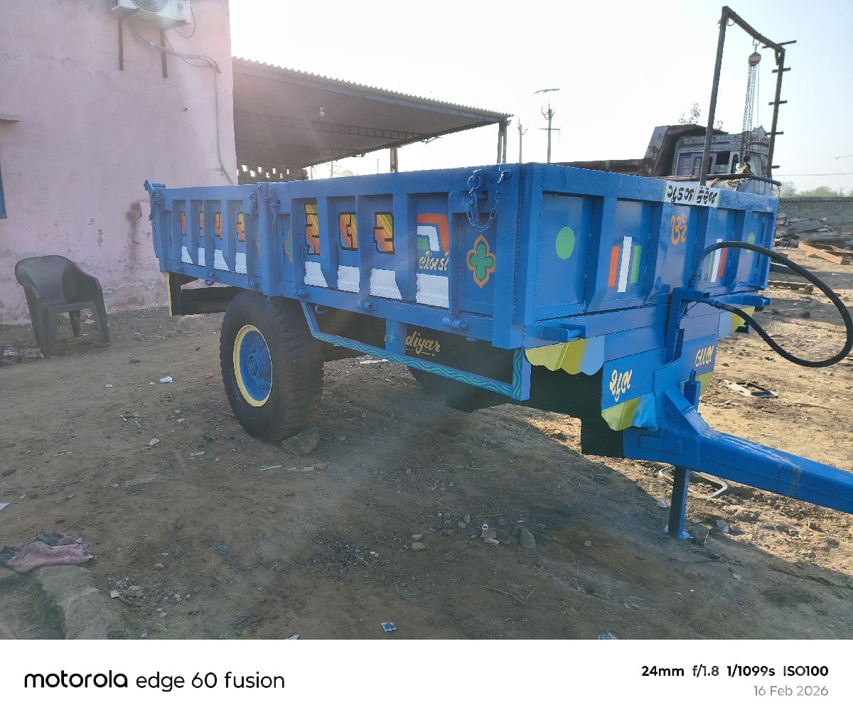 Heavy Duty Single Axle Trailer Trolley - Construction Vehicles - Kalyanpur - Image 2