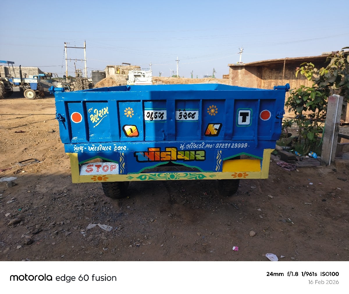 Heavy Duty Single Axle Trailer Trolley - Construction Vehicles - Kalyanpur - Image 3