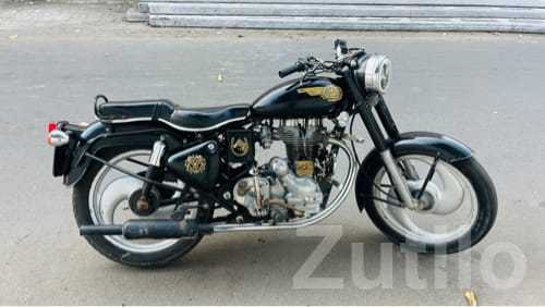 Royal Enfield Standard 350 1990 Black Bike