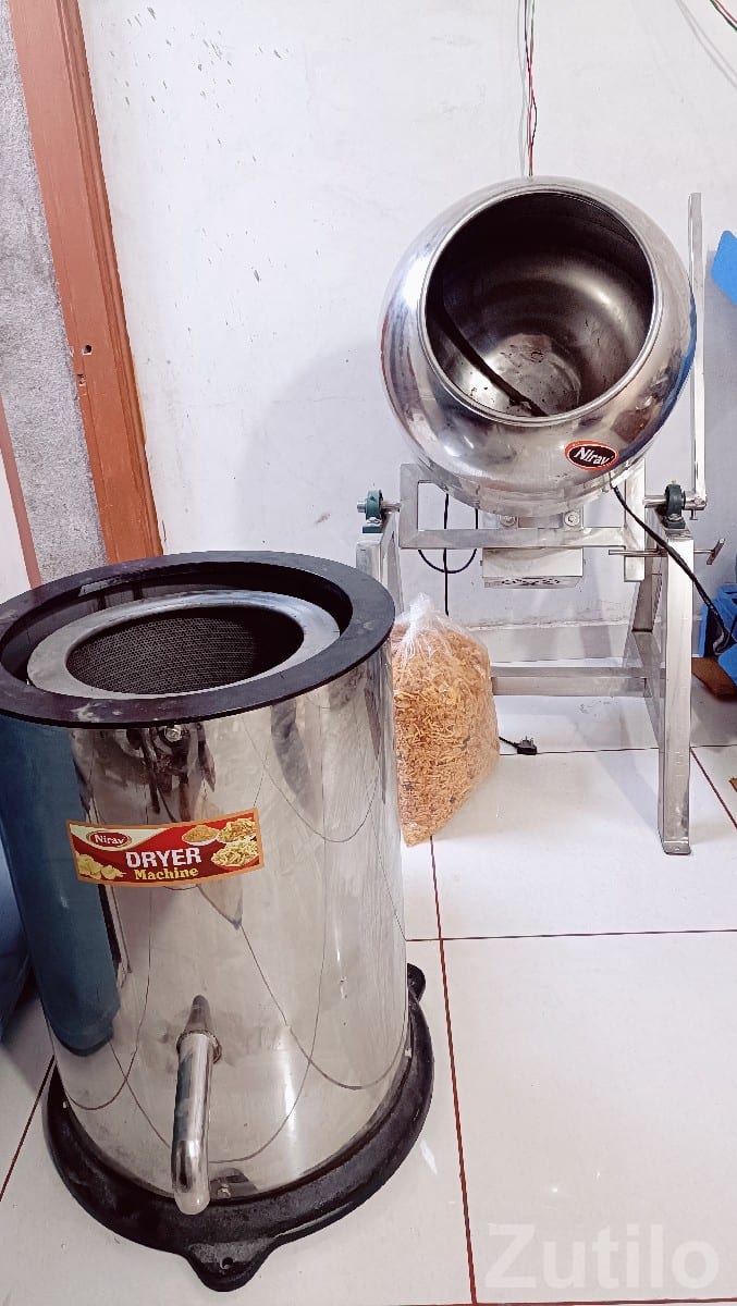 Nirav Namkeen & Farsan Machine Set for Sale Nirav Namkeen & Farsan Machine Set for Sale